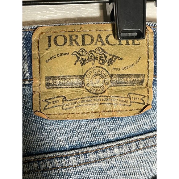 Vintage Jordache Jeans 36x30 Straight Leg Relaxed Fit Grunge 80s 90s Denim - Picture 9 of 13